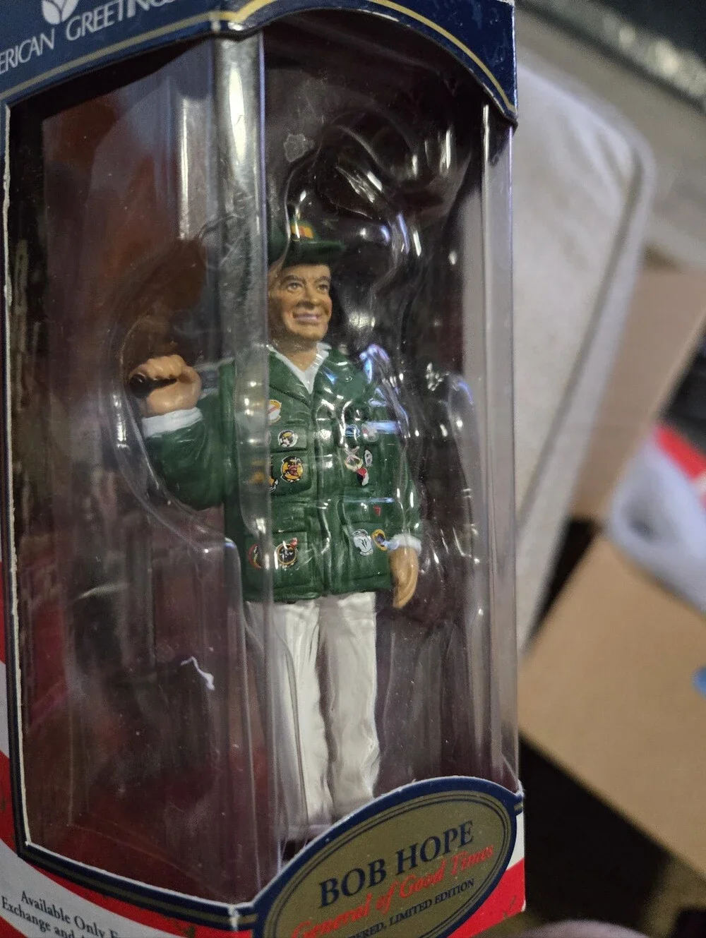 New 1999 Bob Hope General of Good Times Limited Edition Ornament